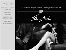 Tablet Screenshot of johnnymartyr.com